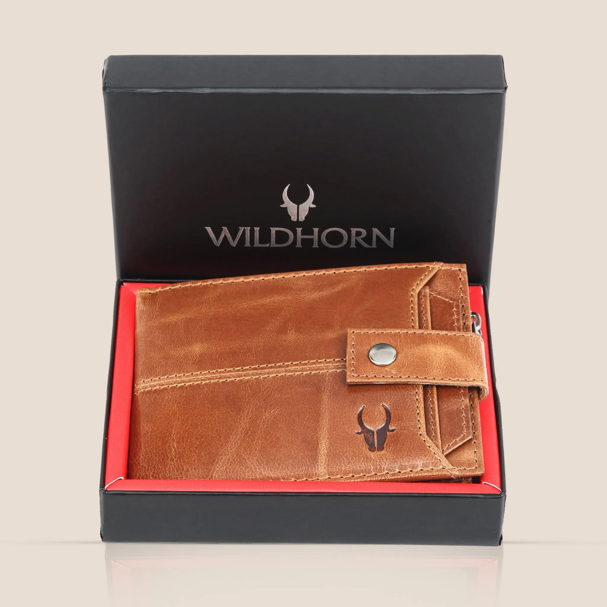 OSCAR RFID Protected Green Hunter Leather Wallet for Men