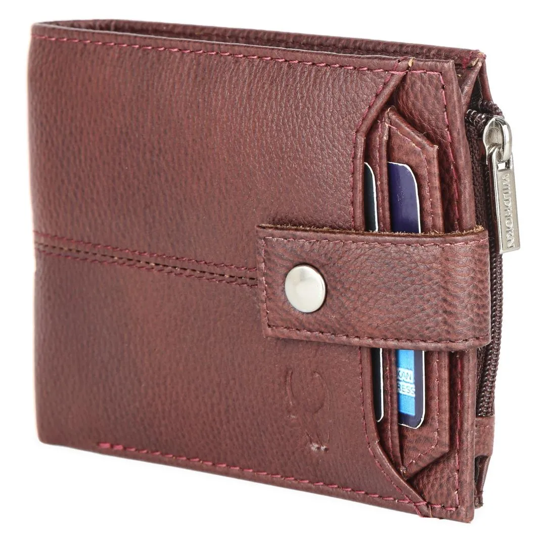 OSCAR RFID Protected Green Hunter Leather Wallet for Men