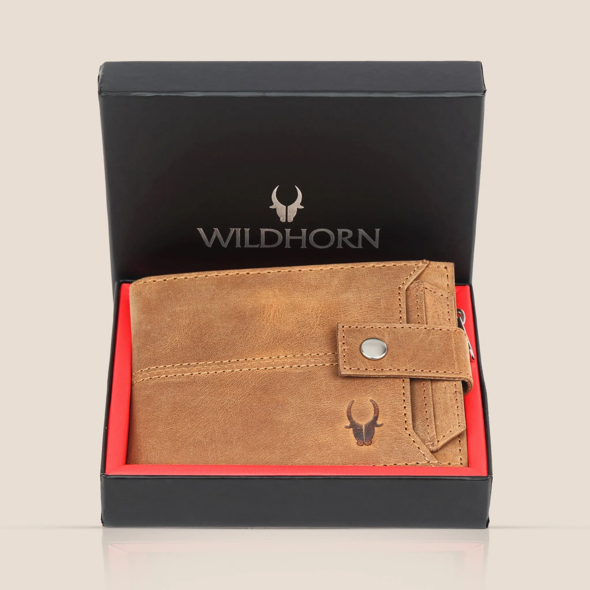 OSCAR RFID Protected Green Hunter Leather Wallet for Men