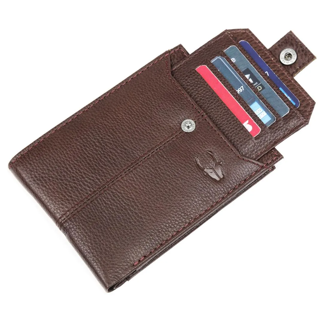 OSCAR RFID Protected Green Hunter Leather Wallet for Men