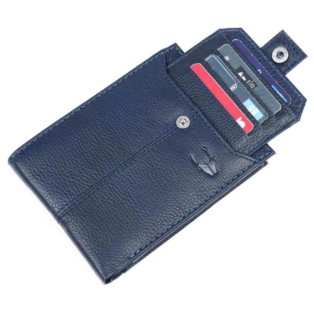 OSCAR RFID Protected Green Hunter Leather Wallet for Men