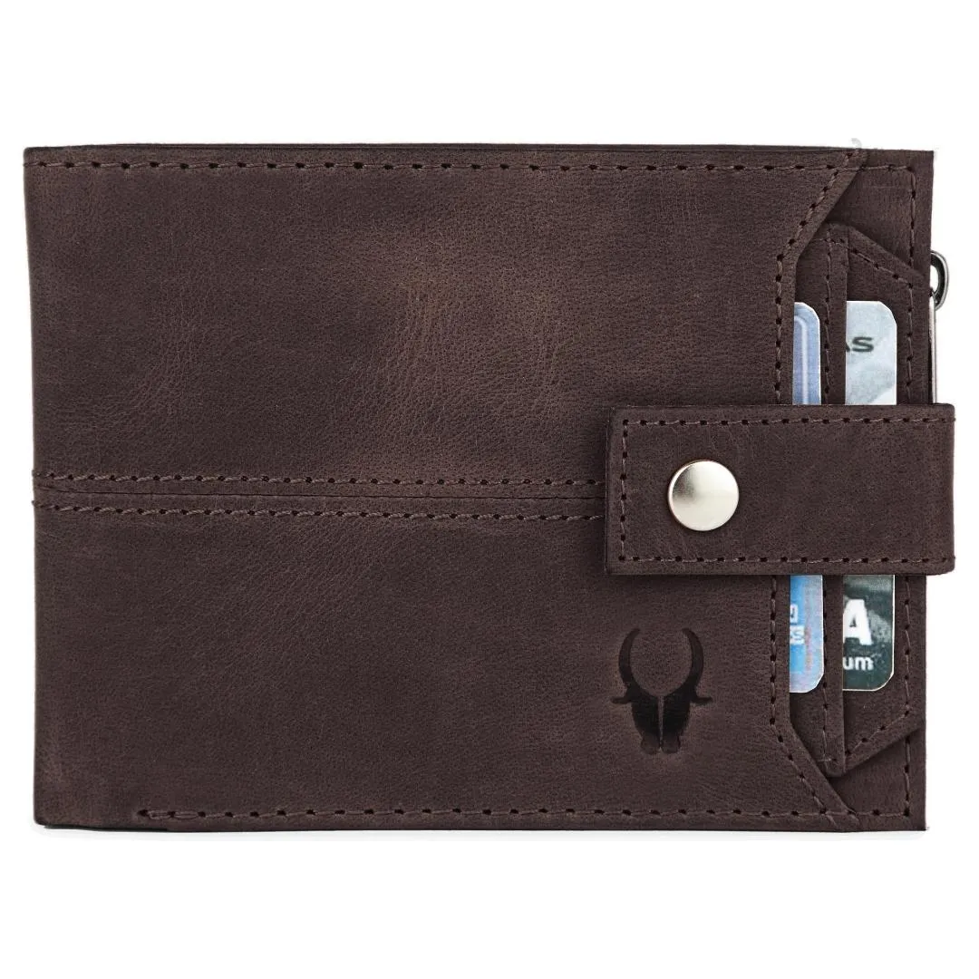 OSCAR RFID Protected Green Hunter Leather Wallet for Men