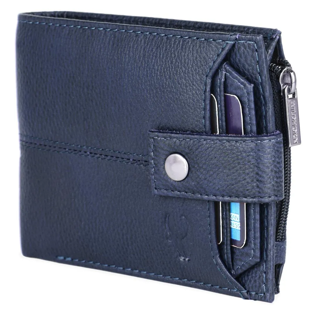 OSCAR RFID Protected Green Hunter Leather Wallet for Men