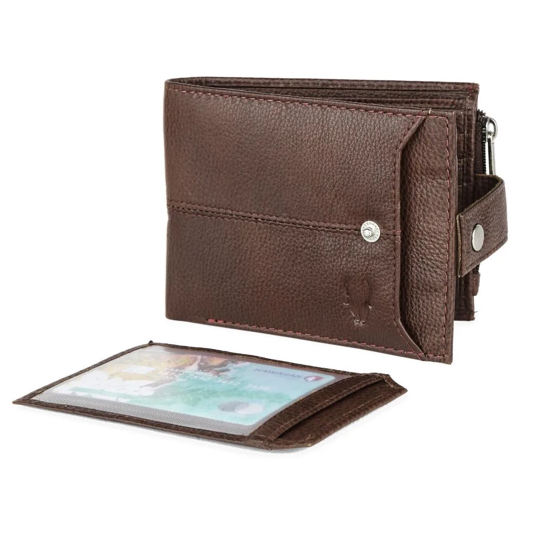 OSCAR RFID Protected Green Hunter Leather Wallet for Men