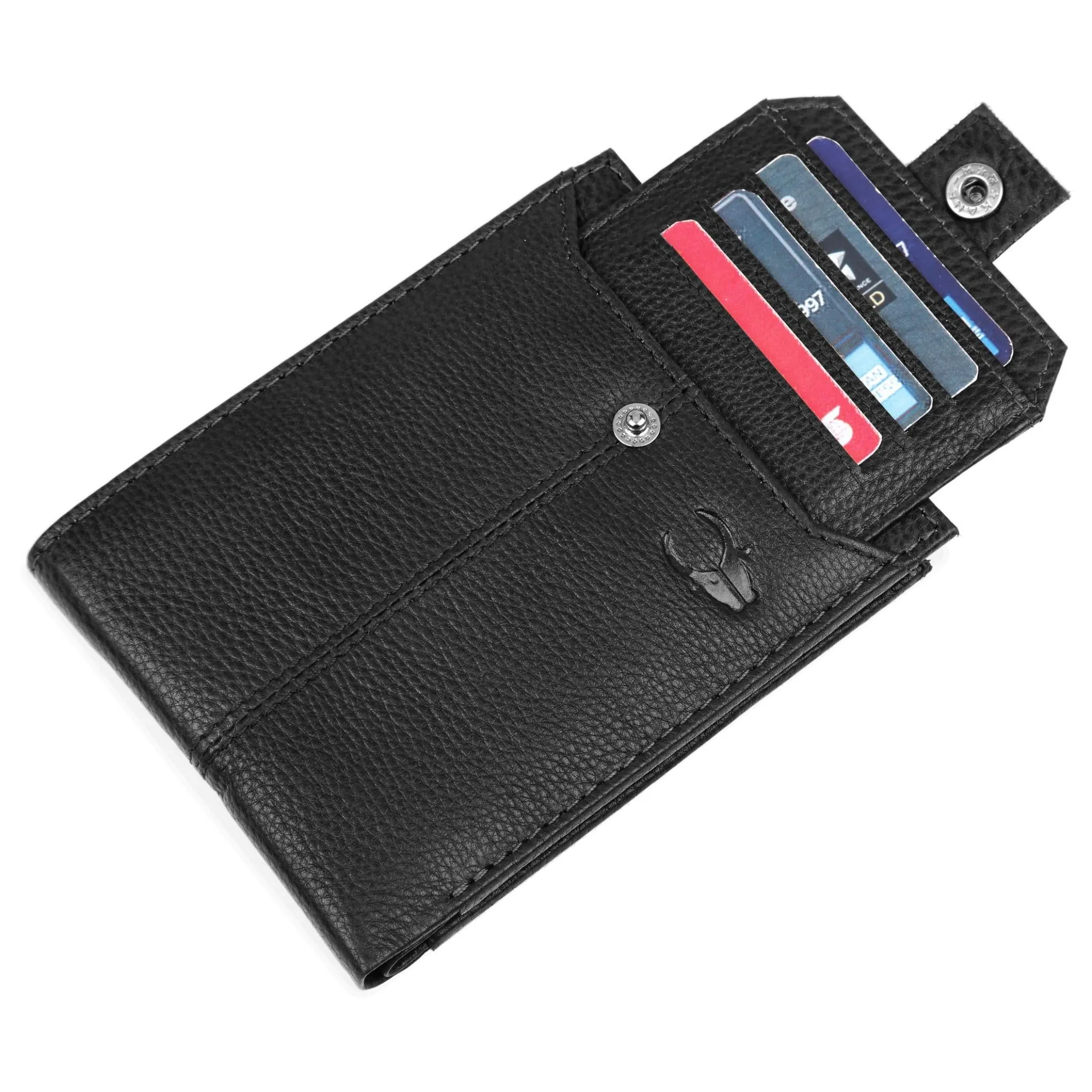 OSCAR RFID Protected Green Hunter Leather Wallet for Men