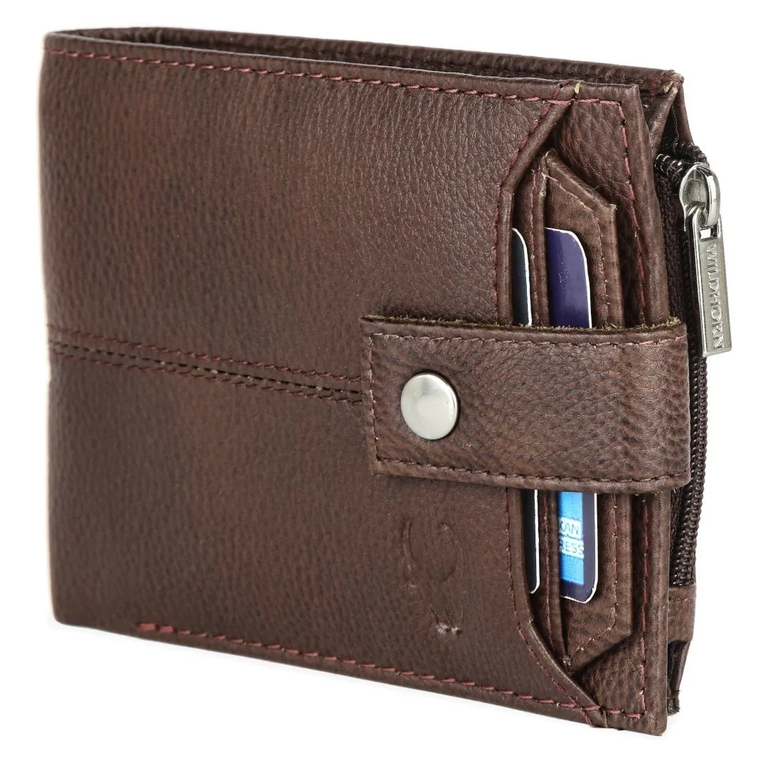 OSCAR RFID Protected Green Hunter Leather Wallet for Men
