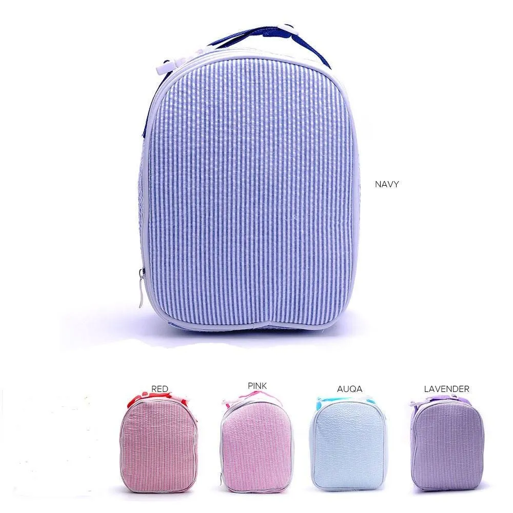 Personalized Golf Club Kids Seersucker Backpacks