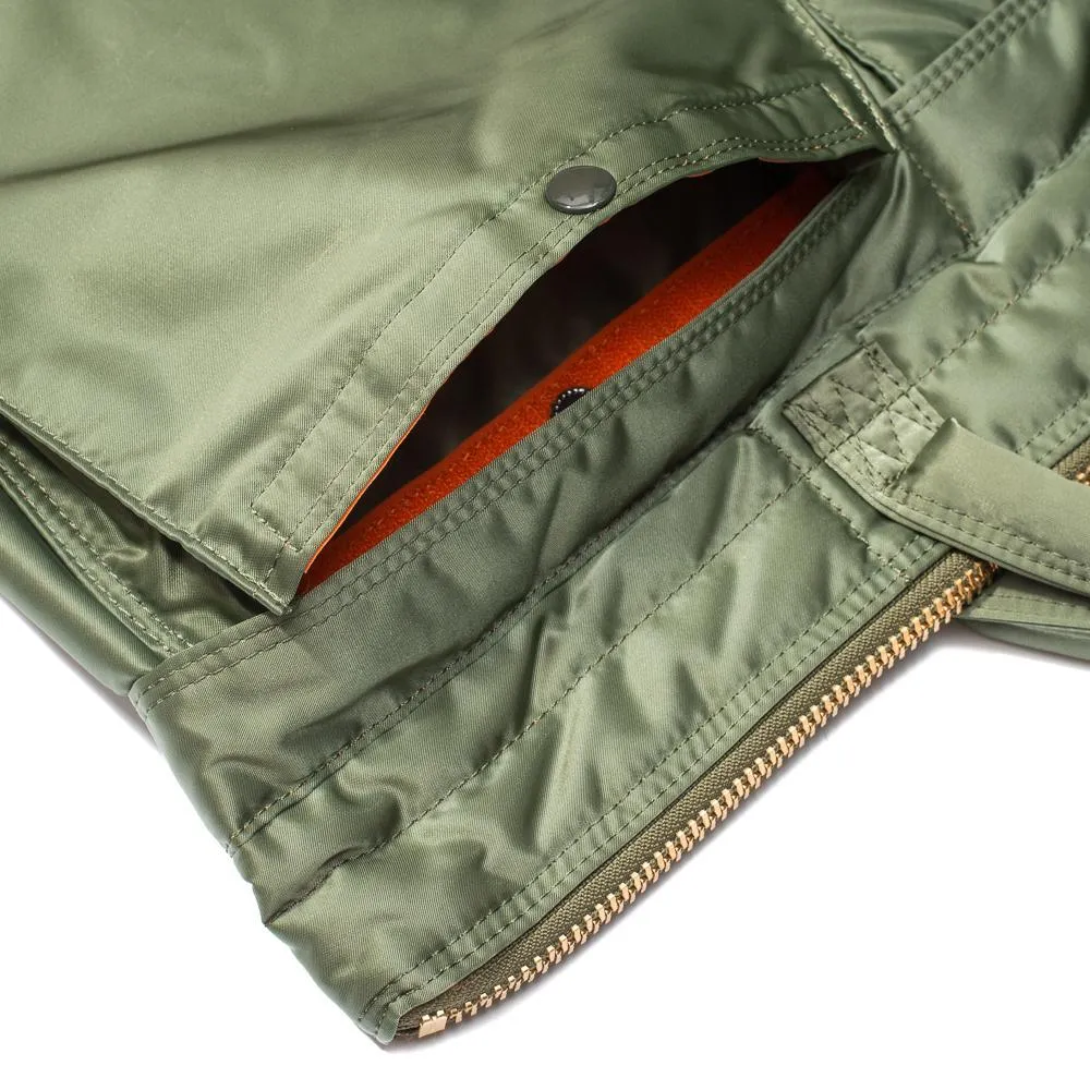 Porter Yoshida & Co Tanker Series 2Way Helmet Bag Sage Green