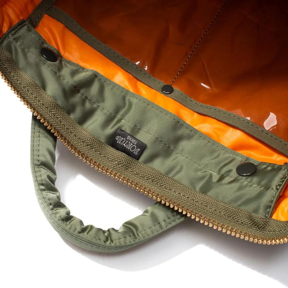 Porter Yoshida & Co Tanker Series 2Way Helmet Bag Sage Green