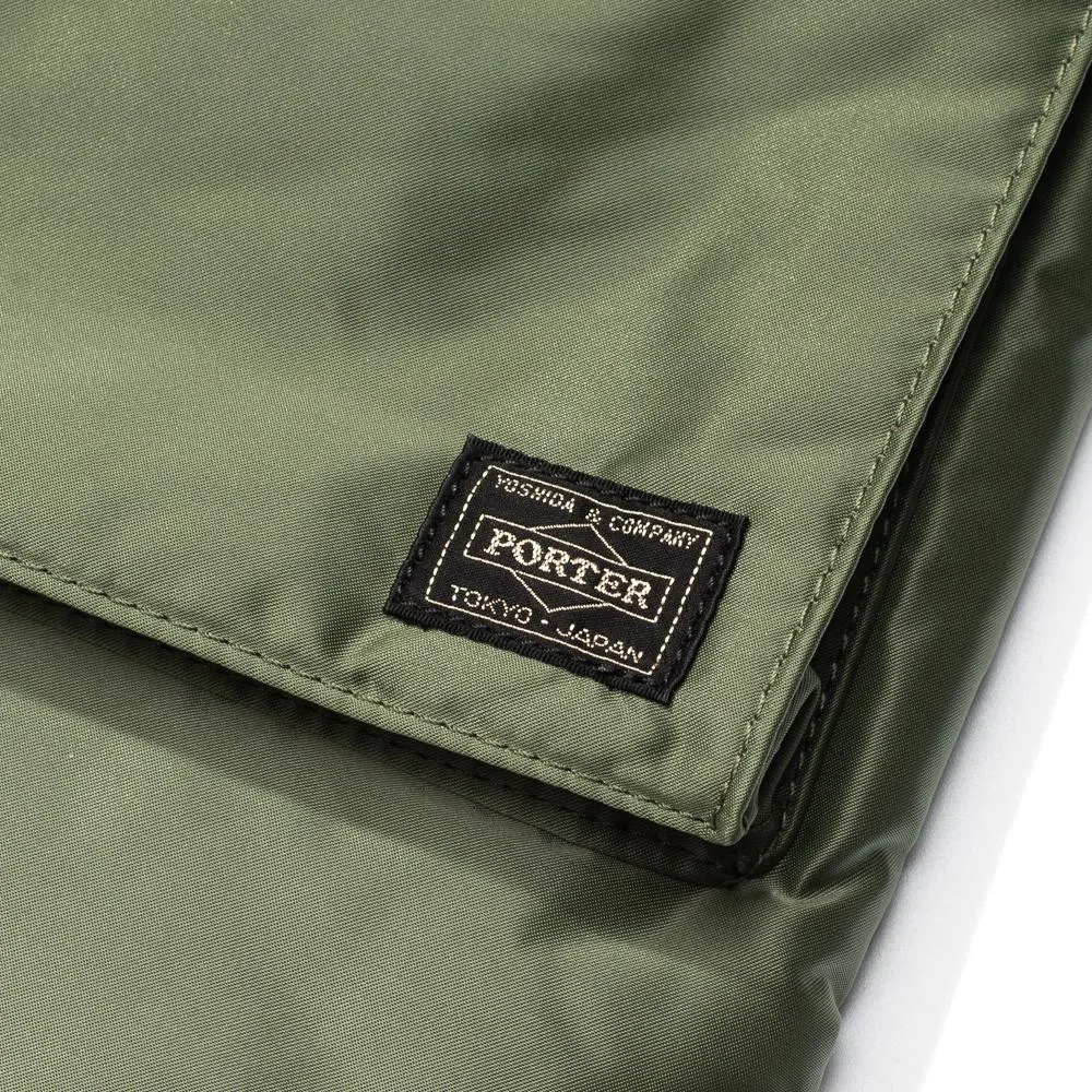 Porter Yoshida & Co Tanker Series 2Way Helmet Bag Sage Green