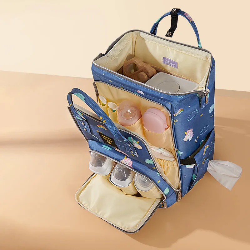 Primary Pocket Wide Diaper Backpack
