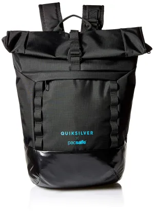 Quiksilver Men's PACSAFE X QS Dry Backpack, black, 1SZ