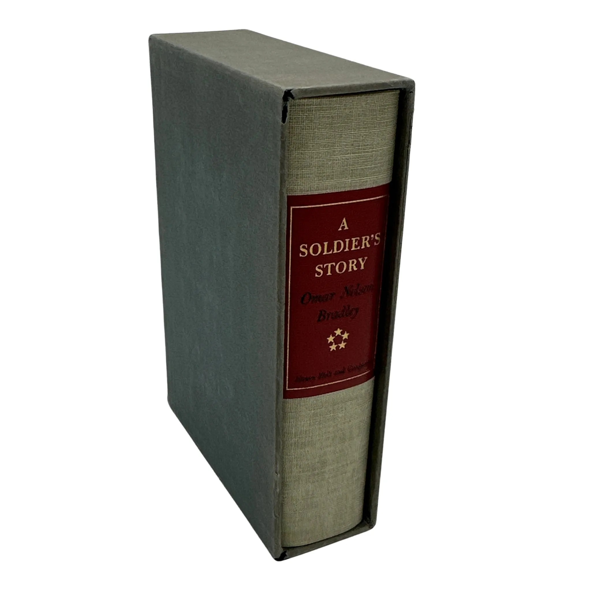 "A Soldier's Story" signed by the author Omar Bradley, 1951 — Limited first edition, #574 of 750 signed copies