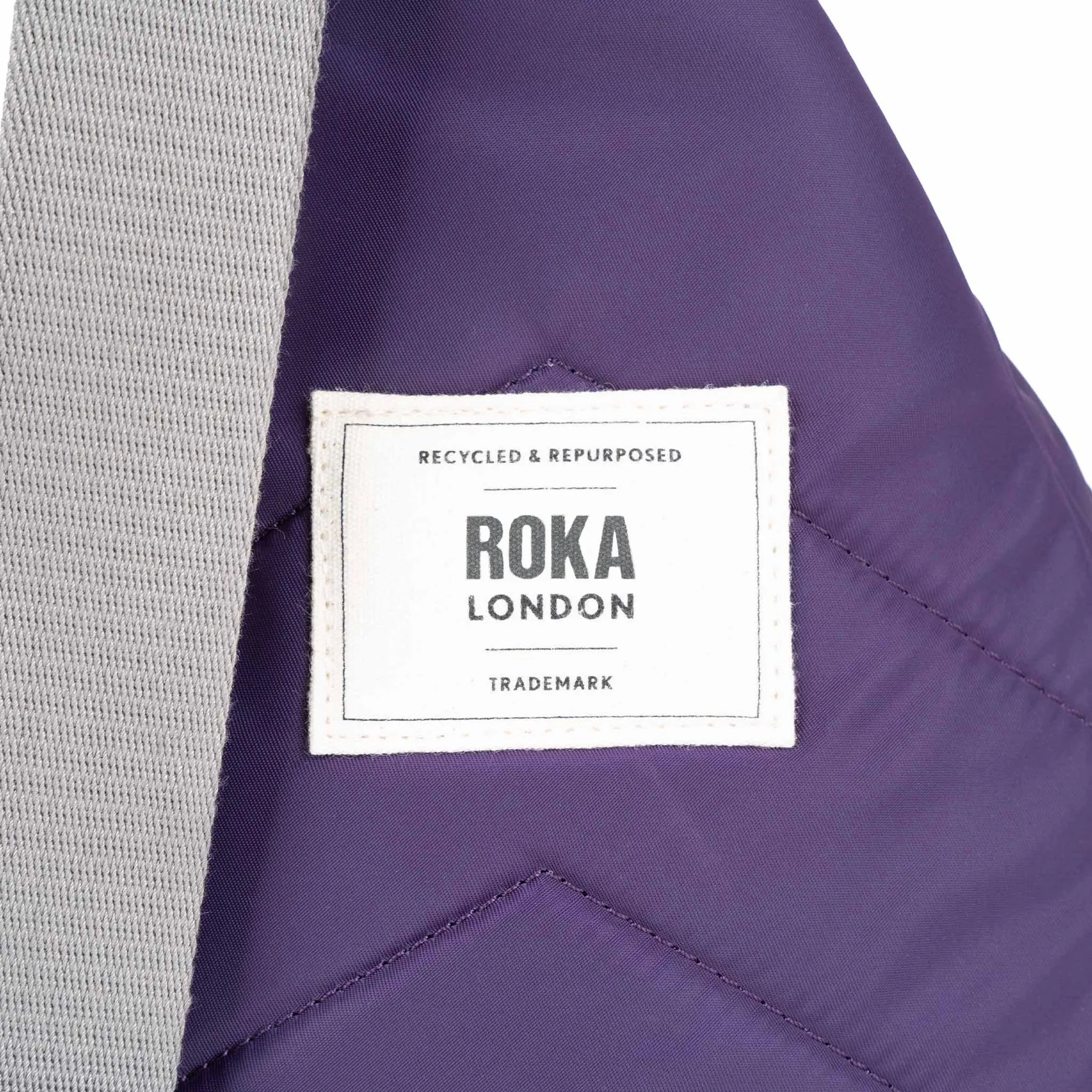 ROKA Willesden B Large Recycled Nylon Bag - Majestic Purple