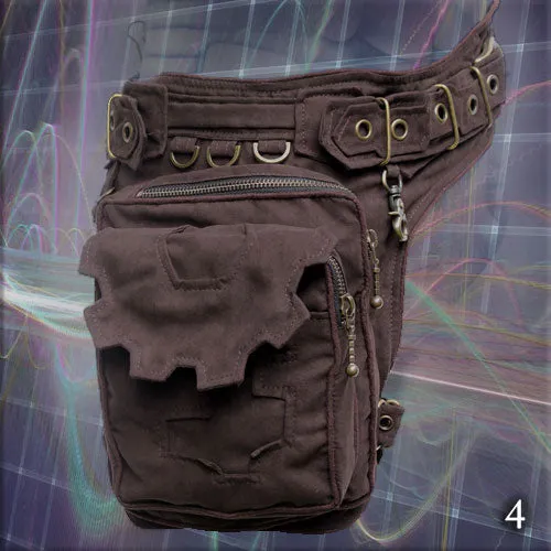 Scalar Belt - steampunk festival pocket waist Belt Bag