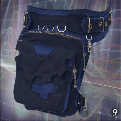 Scalar Belt - steampunk festival pocket waist Belt Bag