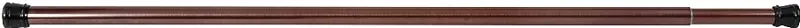 Simple Spaces SD-SR41-VB Shower Curtain Rod, 7-1/2 lb, 41 to 76 in L Adjustable, 1 in Dia Rod, Steel, Venetian Bronze :EA: QUANTITY: 1