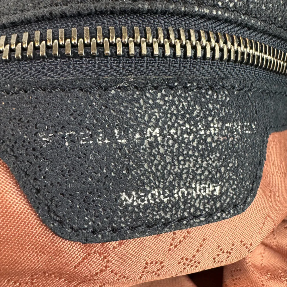 STELLA McCARTNEY Large Navy Falabella Shoulder Bag LHQ469