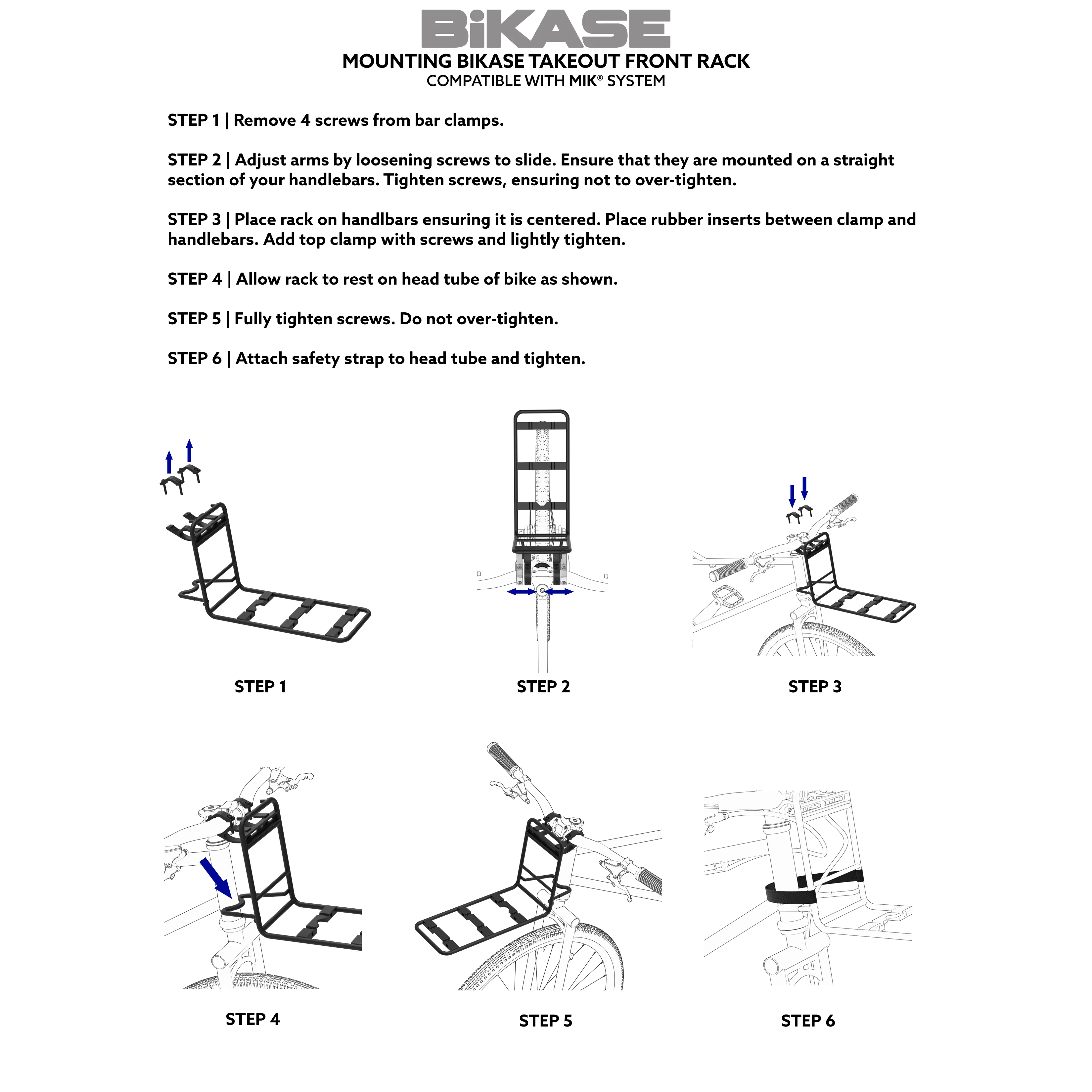 Takeout Front Rack - MIK Compatible