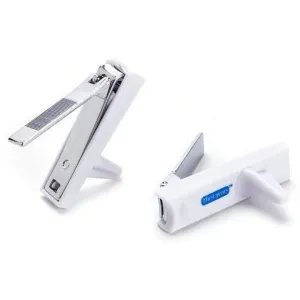 The First Years Sure Grip Nail Clippers Pk-2 White || Birth  to 36months
