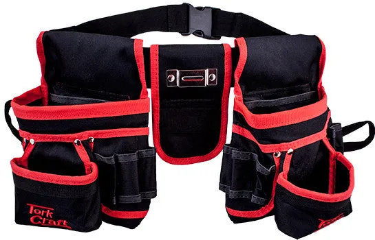 TOOL POUCH NYLON WITH BELT 22 POCKET   LOOPS