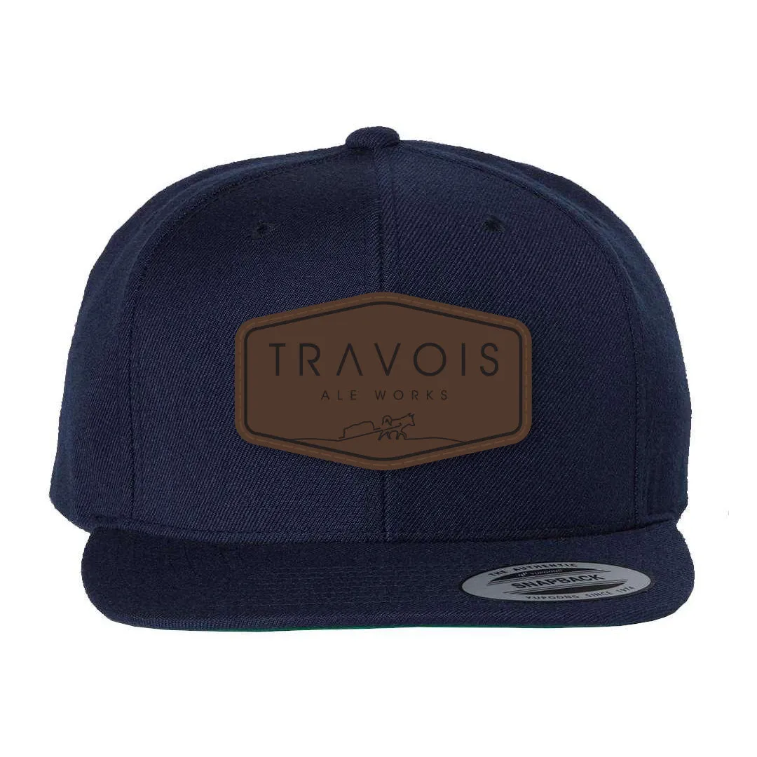 Travois Patched Flat Brim Hat (TRAVP002-6089M)