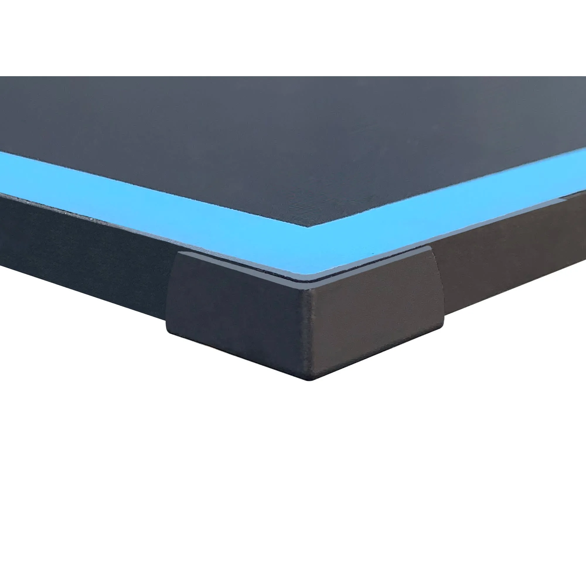 Unity 4 Piece 15mm Table Tennis Table - Char Grey