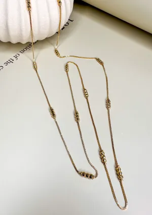 Velani Tres Beads Disco Ball Diamond Cut Belly Chain
