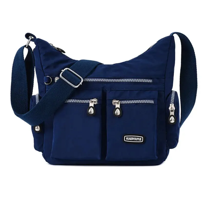 Waterproof Crossbody Bag with Pockets