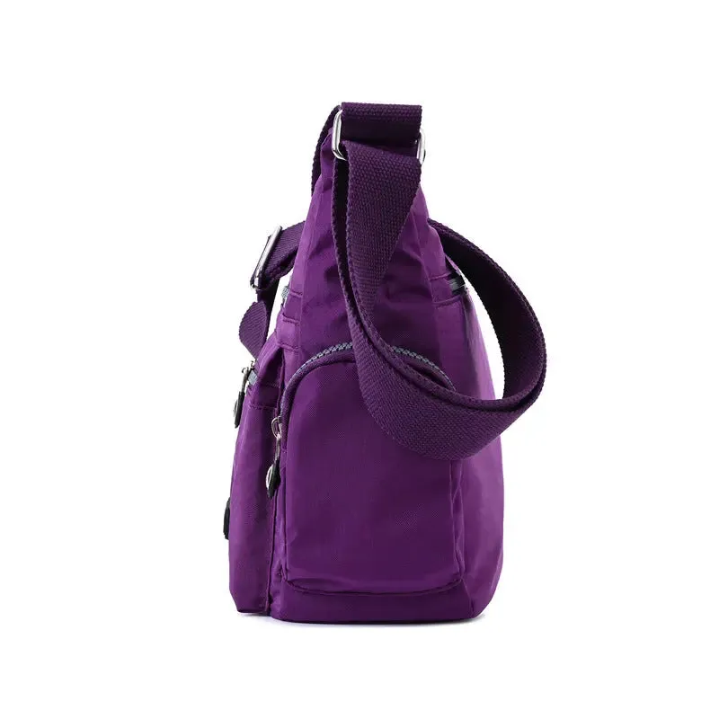Waterproof Crossbody Bag with Pockets