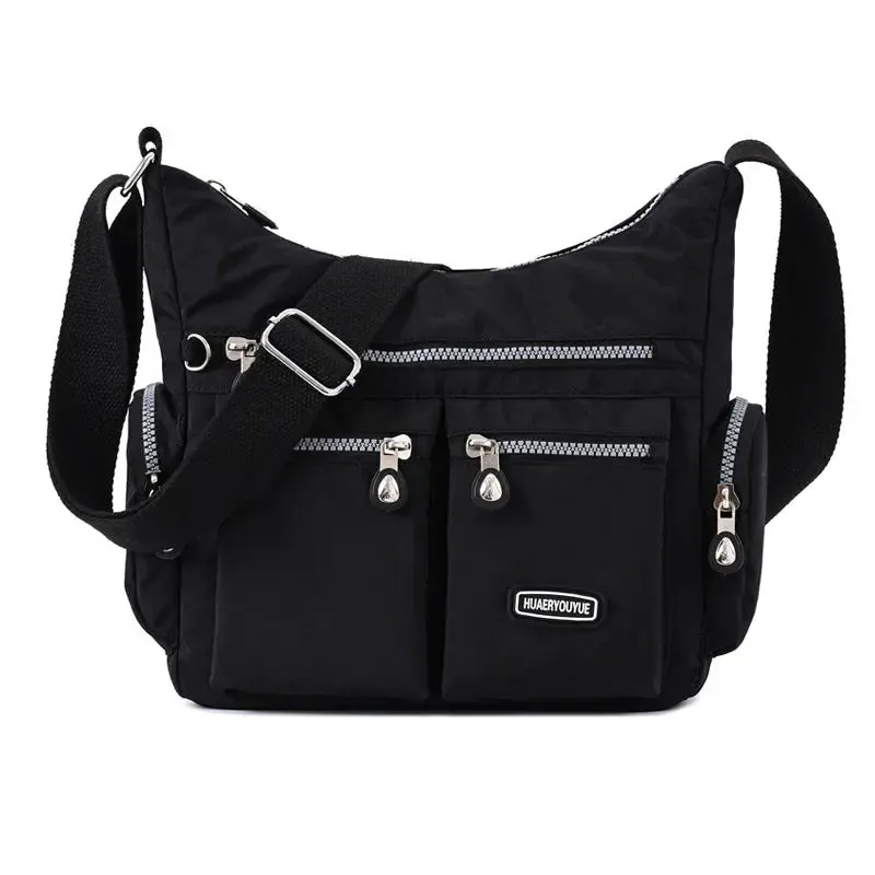 Waterproof Crossbody Bag with Pockets