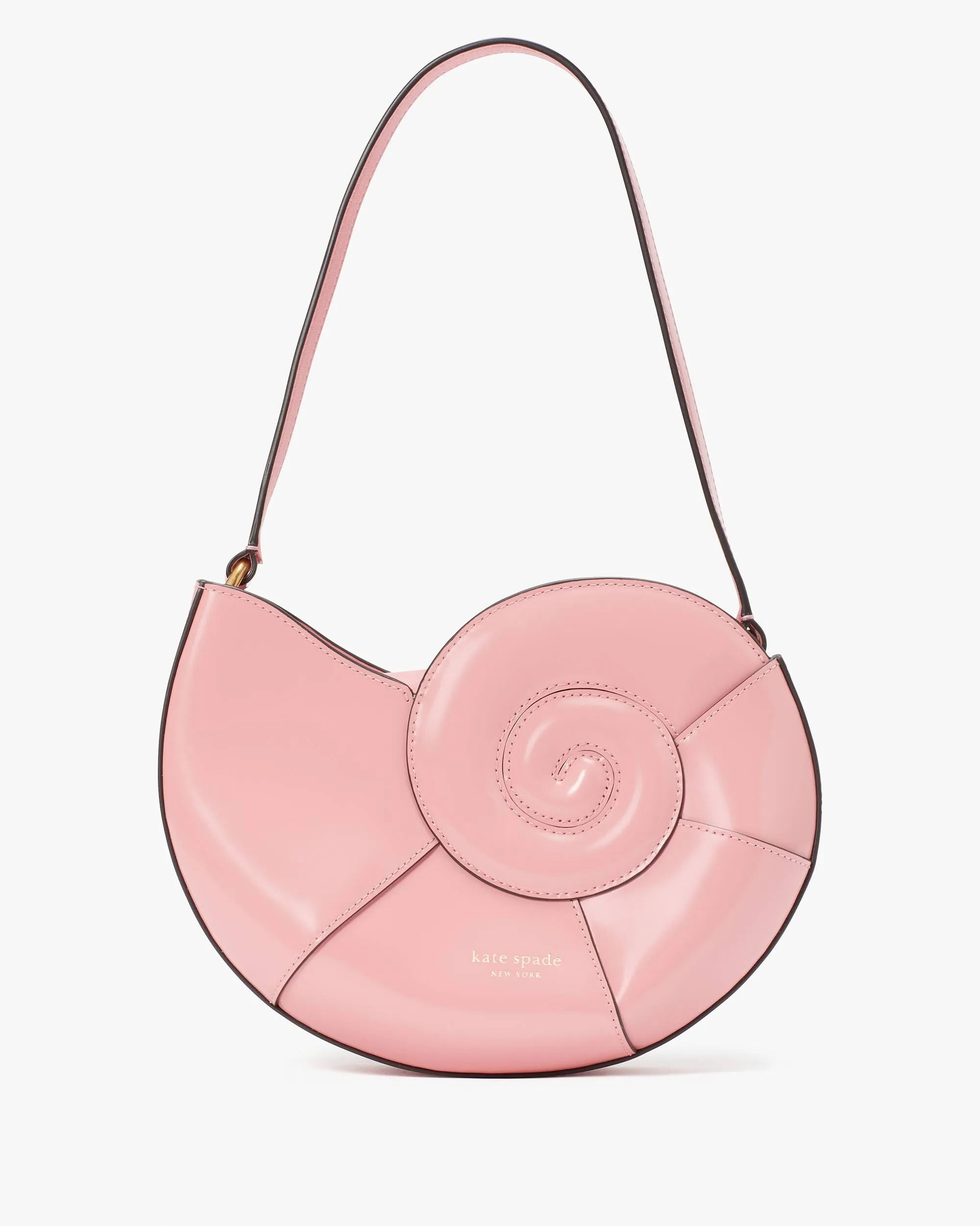 WHAT THE SHELL NAUTILUS SHELL SHOULDER BAG