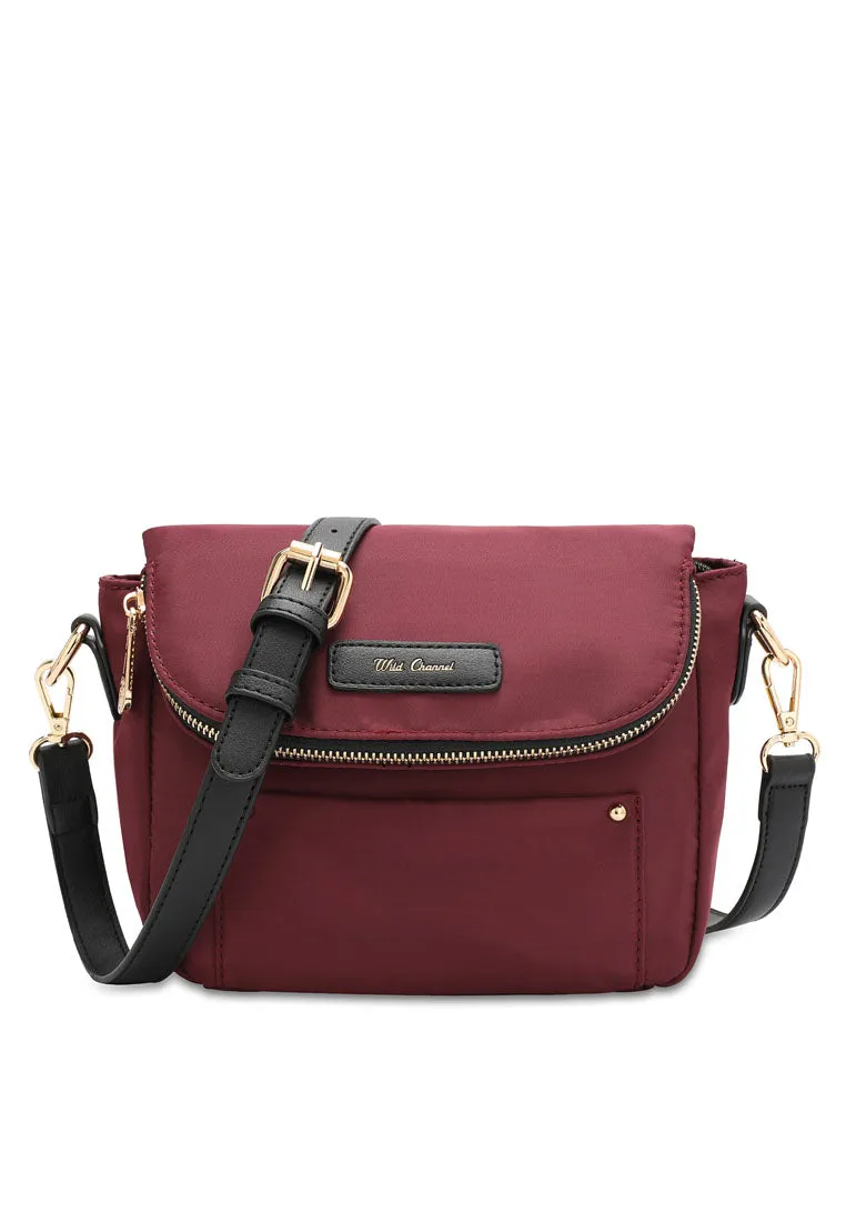 Women's Water Resistant Sling Bag / Crossbody Bag - NBC 7674