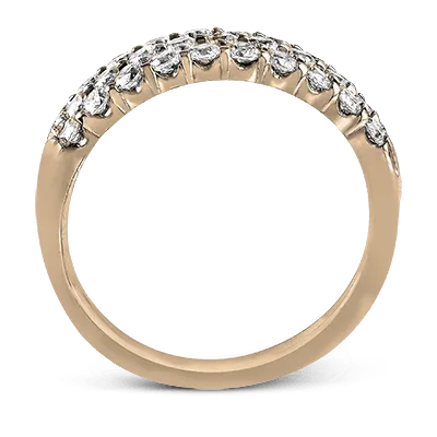 ZR488 Anniversary Ring in 14k Gold with Diamonds