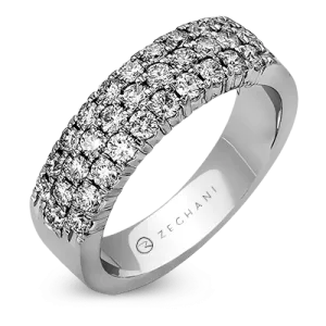ZR488 Anniversary Ring in 14k Gold with Diamonds
