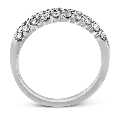 ZR488 Anniversary Ring in 14k Gold with Diamonds