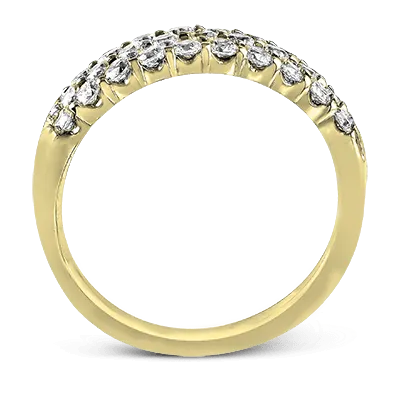 ZR488 Anniversary Ring in 14k Gold with Diamonds